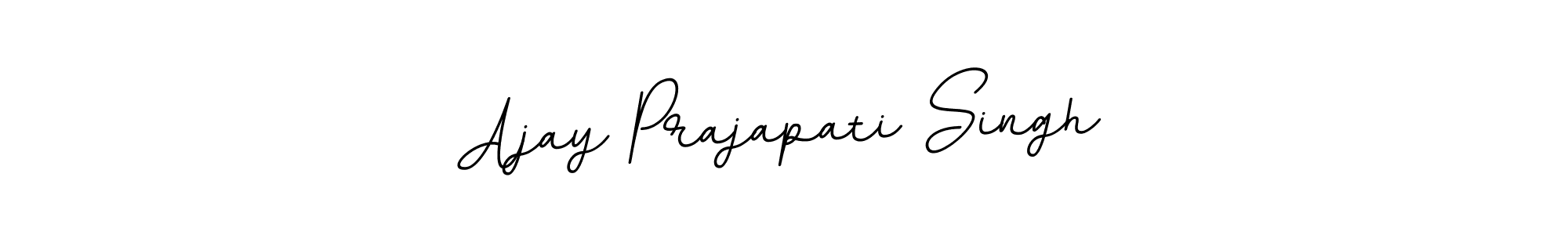 Create a beautiful signature design for name Ajay Prajapati Singh. With this signature (BallpointsItalic-DORy9) fonts, you can make a handwritten signature for free. Ajay Prajapati Singh signature style 11 images and pictures png