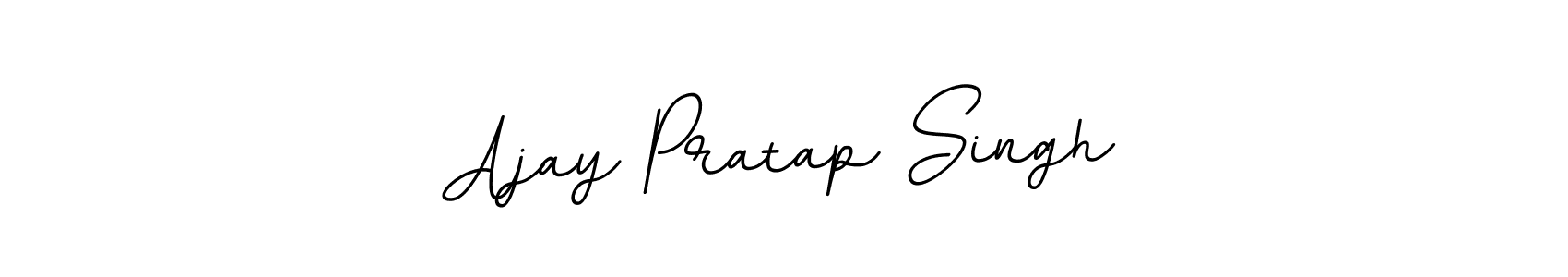 You should practise on your own different ways (BallpointsItalic-DORy9) to write your name (Ajay Pratap Singh) in signature. don't let someone else do it for you. Ajay Pratap Singh signature style 11 images and pictures png