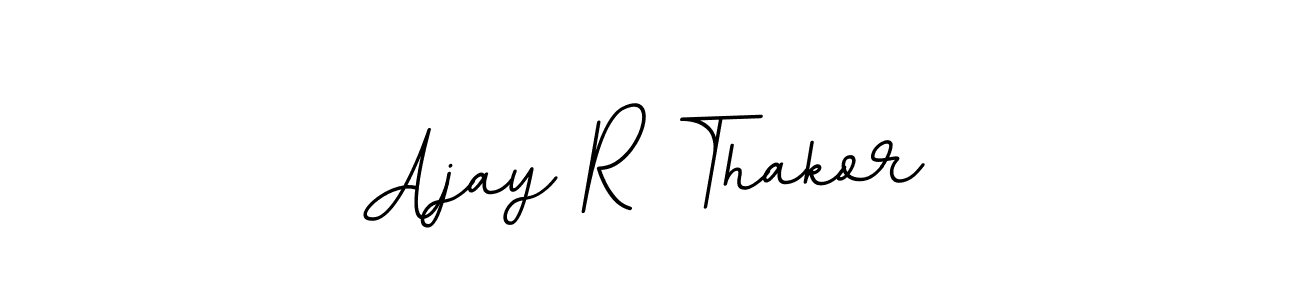 This is the best signature style for the Ajay R Thakor name. Also you like these signature font (BallpointsItalic-DORy9). Mix name signature. Ajay R Thakor signature style 11 images and pictures png