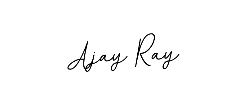 Design your own signature with our free online signature maker. With this signature software, you can create a handwritten (BallpointsItalic-DORy9) signature for name Ajay Ray. Ajay Ray signature style 11 images and pictures png