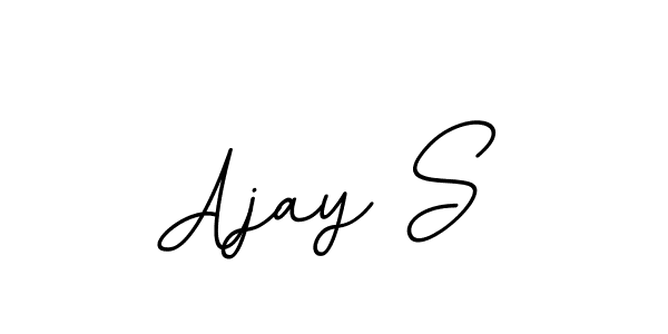 How to make Ajay S signature? BallpointsItalic-DORy9 is a professional autograph style. Create handwritten signature for Ajay S name. Ajay S signature style 11 images and pictures png