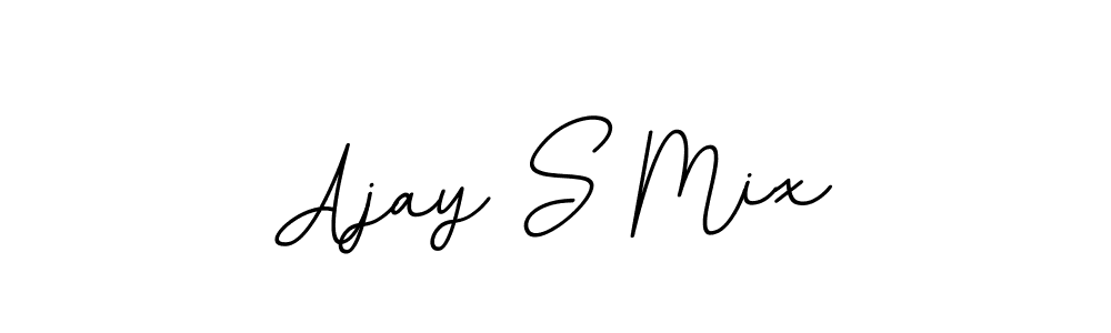 Ajay S Mix stylish signature style. Best Handwritten Sign (BallpointsItalic-DORy9) for my name. Handwritten Signature Collection Ideas for my name Ajay S Mix. Ajay S Mix signature style 11 images and pictures png