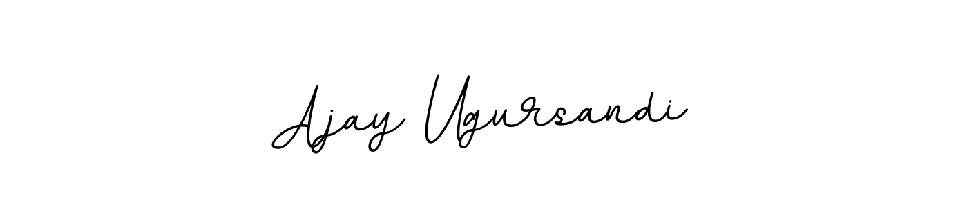 The best way (BallpointsItalic-DORy9) to make a short signature is to pick only two or three words in your name. The name Ajay Ugursandi include a total of six letters. For converting this name. Ajay Ugursandi signature style 11 images and pictures png