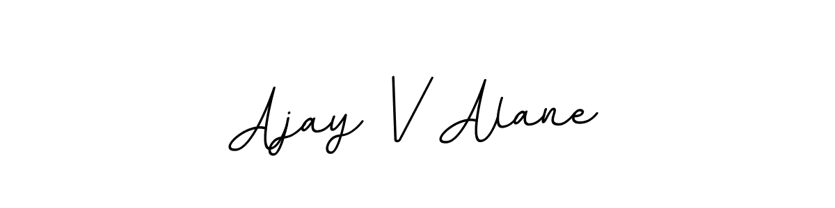 The best way (BallpointsItalic-DORy9) to make a short signature is to pick only two or three words in your name. The name Ajay V Alane include a total of six letters. For converting this name. Ajay V Alane signature style 11 images and pictures png