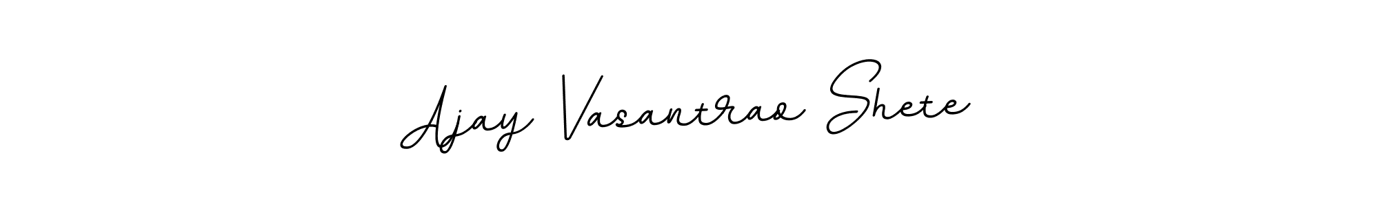 Also we have Ajay Vasantrao Shete name is the best signature style. Create professional handwritten signature collection using BallpointsItalic-DORy9 autograph style. Ajay Vasantrao Shete signature style 11 images and pictures png