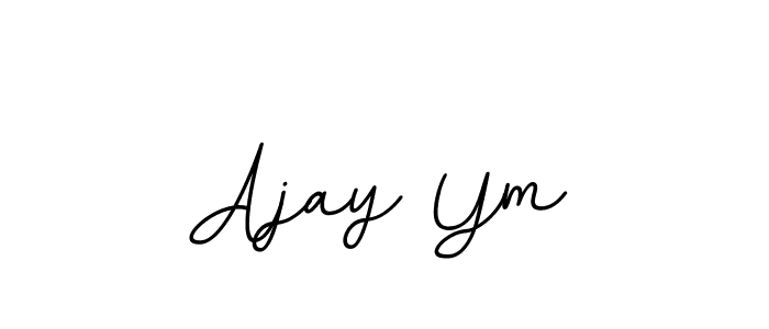 How to Draw Ajay Ym signature style? BallpointsItalic-DORy9 is a latest design signature styles for name Ajay Ym. Ajay Ym signature style 11 images and pictures png