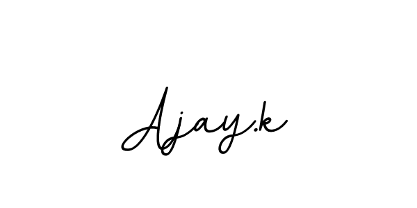 Also You can easily find your signature by using the search form. We will create Ajay.k name handwritten signature images for you free of cost using BallpointsItalic-DORy9 sign style. Ajay.k signature style 11 images and pictures png