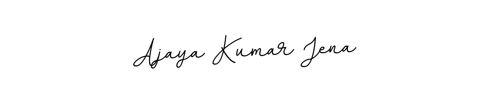 Create a beautiful signature design for name Ajaya Kumar Jena. With this signature (BallpointsItalic-DORy9) fonts, you can make a handwritten signature for free. Ajaya Kumar Jena signature style 11 images and pictures png