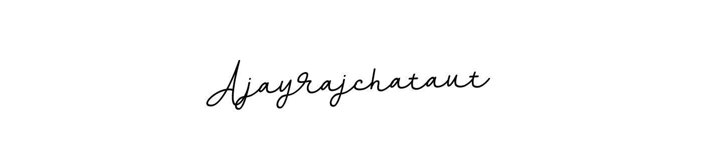 This is the best signature style for the Ajayrajchataut name. Also you like these signature font (BallpointsItalic-DORy9). Mix name signature. Ajayrajchataut signature style 11 images and pictures png