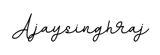 A stylish, flowing autograph style designed for name Ajaysinghraj using BallpointsItalic-DORy9 typography. Perfect for digital creative projects. Ajaysinghraj signature style 11 images and pictures png