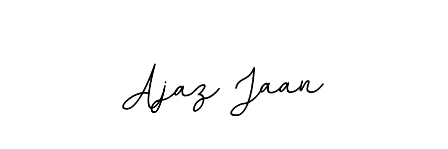 Use a signature maker to create a handwritten signature online. With this signature software, you can design (BallpointsItalic-DORy9) your own signature for name Ajaz Jaan. Ajaz Jaan signature style 11 images and pictures png