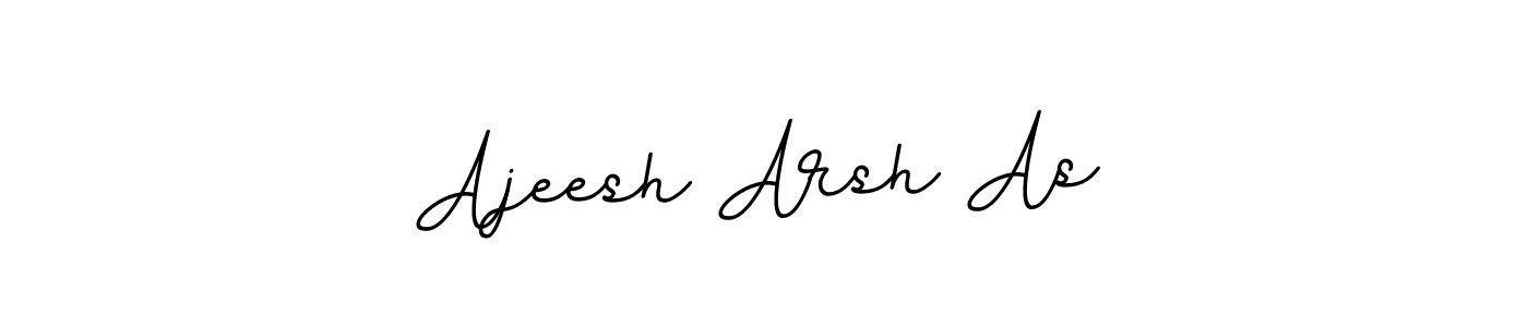 It looks lik you need a new signature style for name Ajeesh Arsh As. Design unique handwritten (BallpointsItalic-DORy9) signature with our free signature maker in just a few clicks. Ajeesh Arsh As signature style 11 images and pictures png