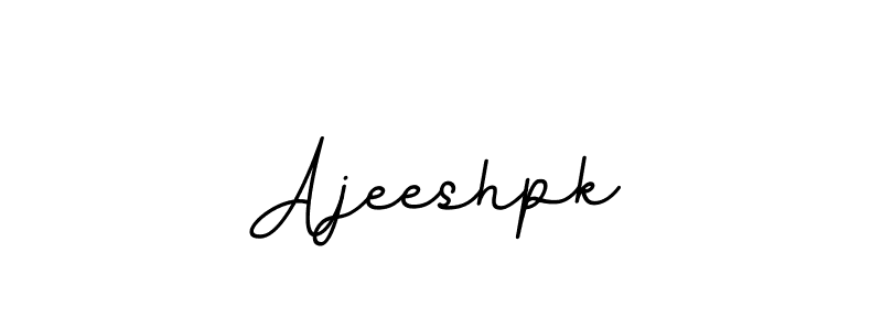 This is the best signature style for the Ajeeshpk name. Also you like these signature font (BallpointsItalic-DORy9). Mix name signature. Ajeeshpk signature style 11 images and pictures png