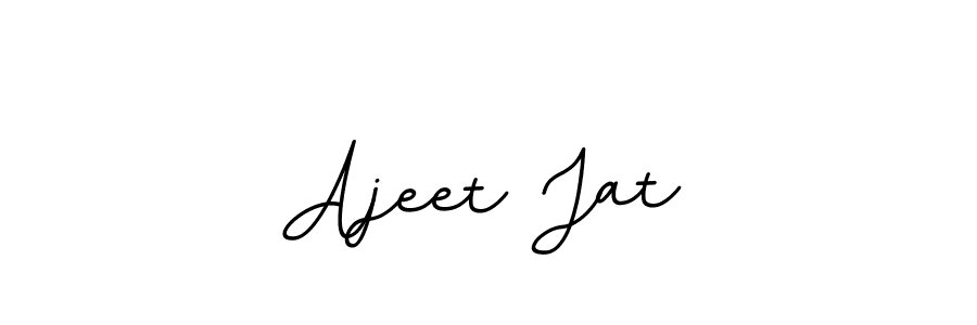 Create a beautiful signature design for name Ajeet Jat. With this signature (BallpointsItalic-DORy9) fonts, you can make a handwritten signature for free. Ajeet Jat signature style 11 images and pictures png