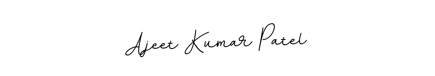 Create a beautiful signature design for name Ajeet Kumar Patel. With this signature (BallpointsItalic-DORy9) fonts, you can make a handwritten signature for free. Ajeet Kumar Patel signature style 11 images and pictures png