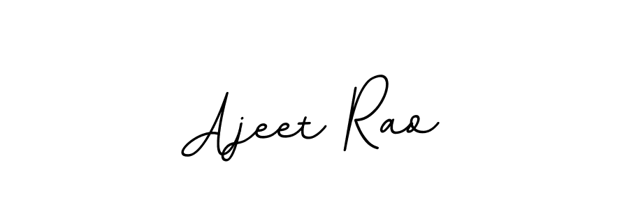 Make a beautiful signature design for name Ajeet Rao. With this signature (BallpointsItalic-DORy9) style, you can create a handwritten signature for free. Ajeet Rao signature style 11 images and pictures png