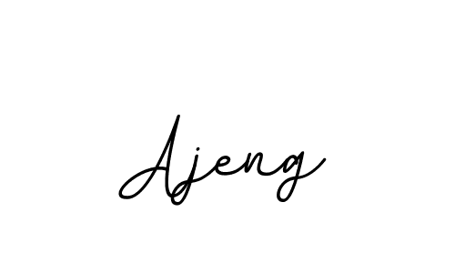 Ajeng stylish signature style. Best Handwritten Sign (BallpointsItalic-DORy9) for my name. Handwritten Signature Collection Ideas for my name Ajeng. Ajeng signature style 11 images and pictures png