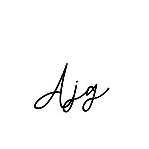 Make a beautiful signature design for name Ajg. With this signature (BallpointsItalic-DORy9) style, you can create a handwritten signature for free. Ajg signature style 11 images and pictures png