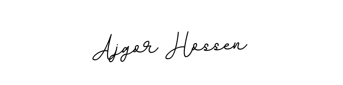 How to make Ajgor Hossen signature? BallpointsItalic-DORy9 is a professional autograph style. Create handwritten signature for Ajgor Hossen name. Ajgor Hossen signature style 11 images and pictures png