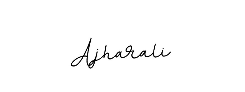 Similarly BallpointsItalic-DORy9 is the best handwritten signature design. Signature creator online .You can use it as an online autograph creator for name Ajharali. Ajharali signature style 11 images and pictures png