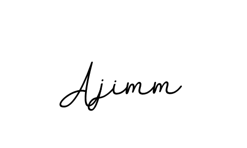 Design your own signature with our free online signature maker. With this signature software, you can create a handwritten (BallpointsItalic-DORy9) signature for name Ajimm. Ajimm signature style 11 images and pictures png