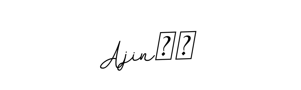 Once you've used our free online signature maker to create your best signature BallpointsItalic-DORy9 style, it's time to enjoy all of the benefits that Ajin♥️ name signing documents. Ajin♥️ signature style 11 images and pictures png