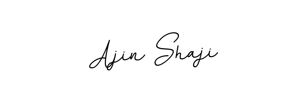if you are searching for the best signature style for your name Ajin Shaji. so please give up your signature search. here we have designed multiple signature styles  using BallpointsItalic-DORy9. Ajin Shaji signature style 11 images and pictures png