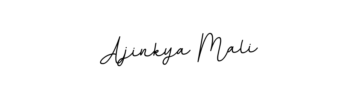 The best way (BallpointsItalic-DORy9) to make a short signature is to pick only two or three words in your name. The name Ajinkya Mali include a total of six letters. For converting this name. Ajinkya Mali signature style 11 images and pictures png