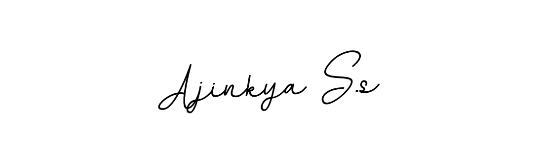 Also we have Ajinkya S.s name is the best signature style. Create professional handwritten signature collection using BallpointsItalic-DORy9 autograph style. Ajinkya S.s signature style 11 images and pictures png