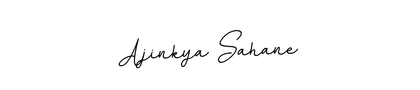 Create a beautiful signature design for name Ajinkya Sahane. With this signature (BallpointsItalic-DORy9) fonts, you can make a handwritten signature for free. Ajinkya Sahane signature style 11 images and pictures png