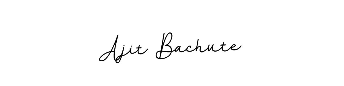 if you are searching for the best signature style for your name Ajit Bachute. so please give up your signature search. here we have designed multiple signature styles  using BallpointsItalic-DORy9. Ajit Bachute signature style 11 images and pictures png