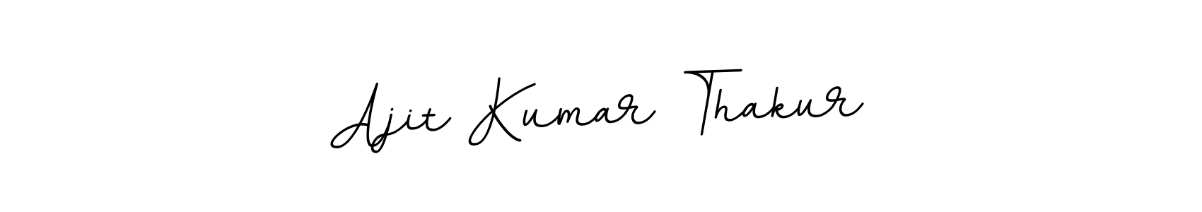 The best way (BallpointsItalic-DORy9) to make a short signature is to pick only two or three words in your name. The name Ajit Kumar Thakur include a total of six letters. For converting this name. Ajit Kumar Thakur signature style 11 images and pictures png