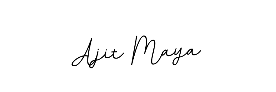Also You can easily find your signature by using the search form. We will create Ajit Maya name handwritten signature images for you free of cost using BallpointsItalic-DORy9 sign style. Ajit Maya signature style 11 images and pictures png