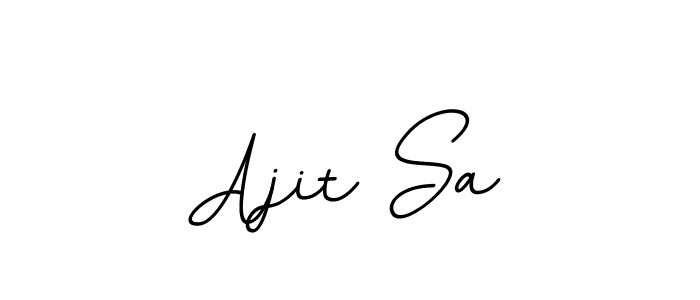 It looks lik you need a new signature style for name Ajit Sa. Design unique handwritten (BallpointsItalic-DORy9) signature with our free signature maker in just a few clicks. Ajit Sa signature style 11 images and pictures png