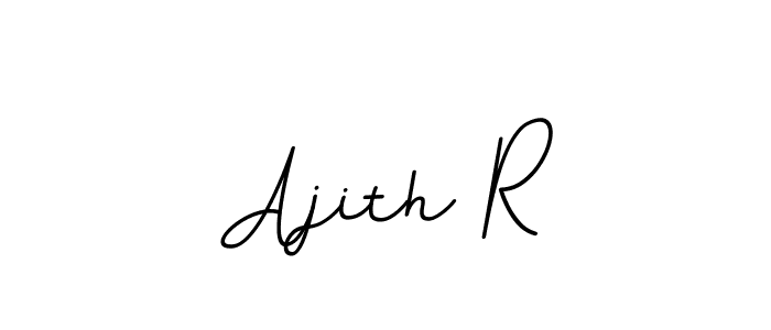It looks lik you need a new signature style for name Ajith R. Design unique handwritten (BallpointsItalic-DORy9) signature with our free signature maker in just a few clicks. Ajith R signature style 11 images and pictures png