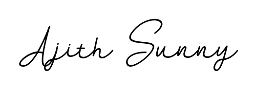 Download transparent PNG signature for name Ajith Sunny styled with BallpointsItalic-DORy9 font. Ready to paste directly into PDF and Word agreements. Ajith Sunny signature style 11 images and pictures png