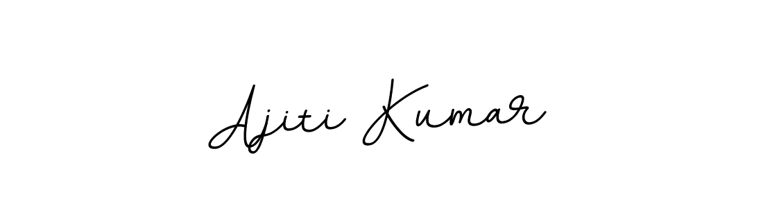 It looks lik you need a new signature style for name Ajiti Kumar. Design unique handwritten (BallpointsItalic-DORy9) signature with our free signature maker in just a few clicks. Ajiti Kumar signature style 11 images and pictures png