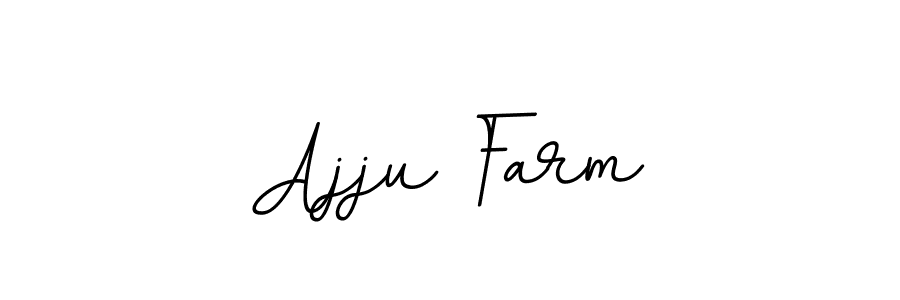 How to make Ajju Farm signature? BallpointsItalic-DORy9 is a professional autograph style. Create handwritten signature for Ajju Farm name. Ajju Farm signature style 11 images and pictures png