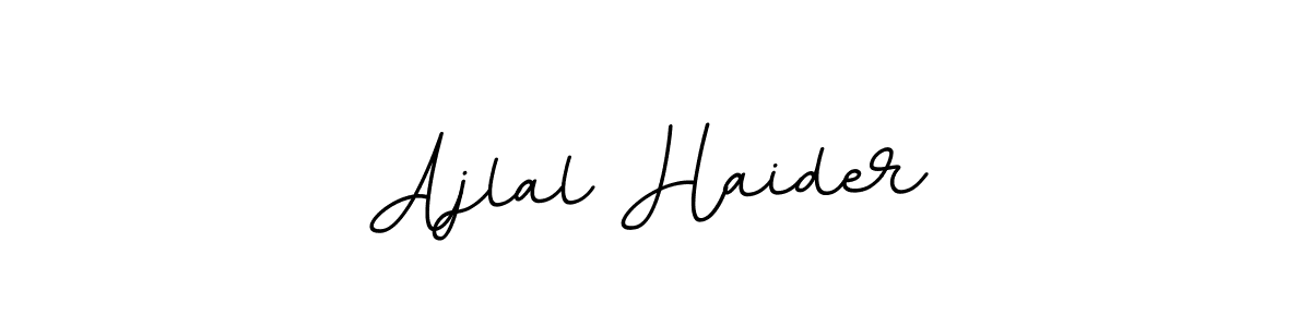 The best way (BallpointsItalic-DORy9) to make a short signature is to pick only two or three words in your name. The name Ajlal Haider include a total of six letters. For converting this name. Ajlal Haider signature style 11 images and pictures png