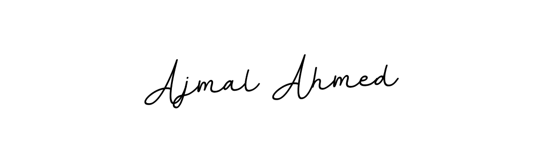 It looks lik you need a new signature style for name Ajmal Ahmed. Design unique handwritten (BallpointsItalic-DORy9) signature with our free signature maker in just a few clicks. Ajmal Ahmed signature style 11 images and pictures png