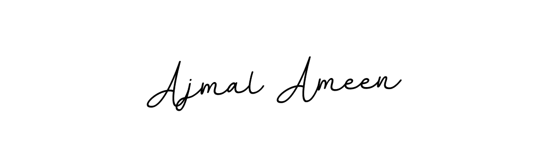Also we have Ajmal Ameen name is the best signature style. Create professional handwritten signature collection using BallpointsItalic-DORy9 autograph style. Ajmal Ameen signature style 11 images and pictures png