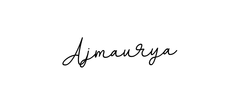 Design your own signature with our free online signature maker. With this signature software, you can create a handwritten (BallpointsItalic-DORy9) signature for name Ajmaurya. Ajmaurya signature style 11 images and pictures png