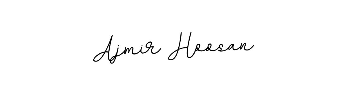 if you are searching for the best signature style for your name Ajmir Hoosan. so please give up your signature search. here we have designed multiple signature styles  using BallpointsItalic-DORy9. Ajmir Hoosan signature style 11 images and pictures png