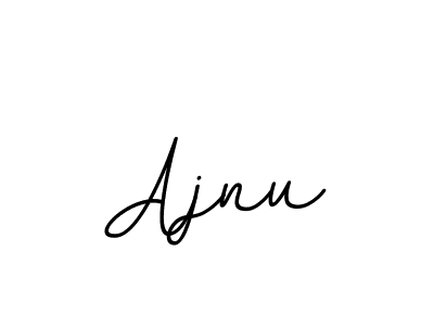 Use a signature maker to create a handwritten signature online. With this signature software, you can design (BallpointsItalic-DORy9) your own signature for name Ajnu. Ajnu signature style 11 images and pictures png