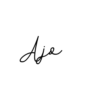 How to make Ajo name signature. Use BallpointsItalic-DORy9 style for creating short signs online. This is the latest handwritten sign. Ajo signature style 11 images and pictures png