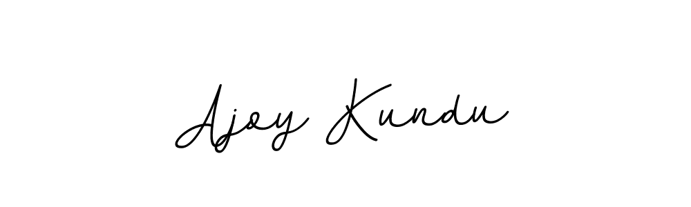 Use a signature maker to create a handwritten signature online. With this signature software, you can design (BallpointsItalic-DORy9) your own signature for name Ajoy Kundu. Ajoy Kundu signature style 11 images and pictures png