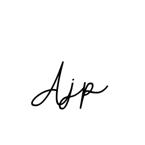 How to make Ajp signature? BallpointsItalic-DORy9 is a professional autograph style. Create handwritten signature for Ajp name. Ajp signature style 11 images and pictures png