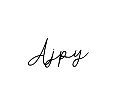 The best way (BallpointsItalic-DORy9) to make a short signature is to pick only two or three words in your name. The name Ajpy include a total of six letters. For converting this name. Ajpy signature style 11 images and pictures png