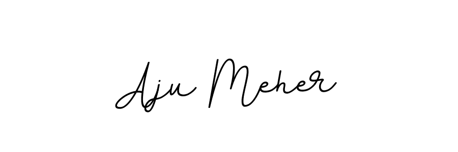 Similarly BallpointsItalic-DORy9 is the best handwritten signature design. Signature creator online .You can use it as an online autograph creator for name Aju Meher. Aju Meher signature style 11 images and pictures png