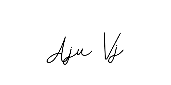 Aju Vj stylish signature style. Best Handwritten Sign (BallpointsItalic-DORy9) for my name. Handwritten Signature Collection Ideas for my name Aju Vj. Aju Vj signature style 11 images and pictures png